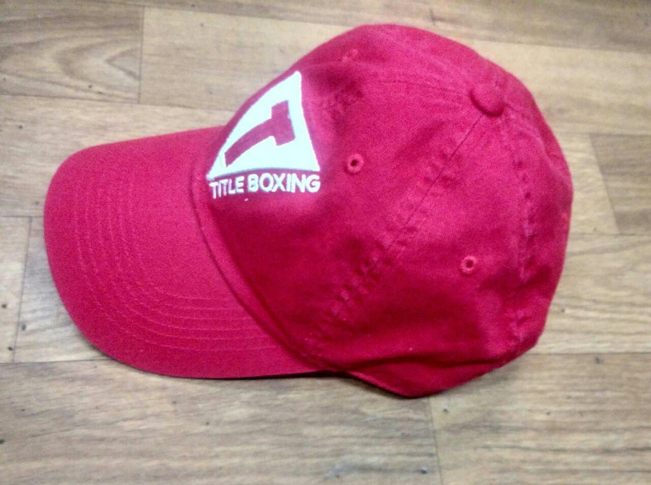 Кепка Title Boxing красная